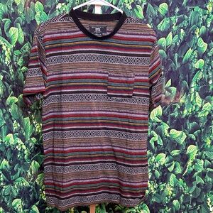 Striped Multicolor Men's Tee